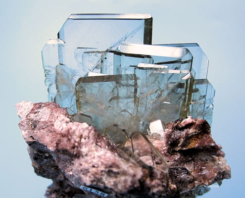Barite crystal